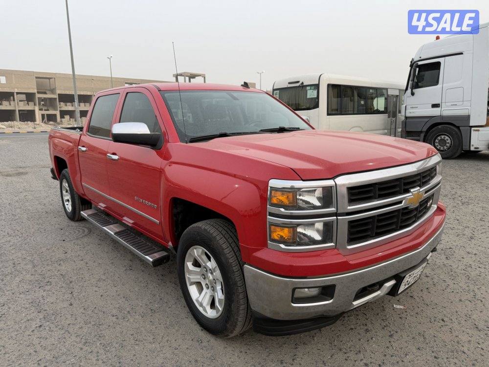 سلفرادو Z71 دبل قير 2014 عداد 127 فقط12