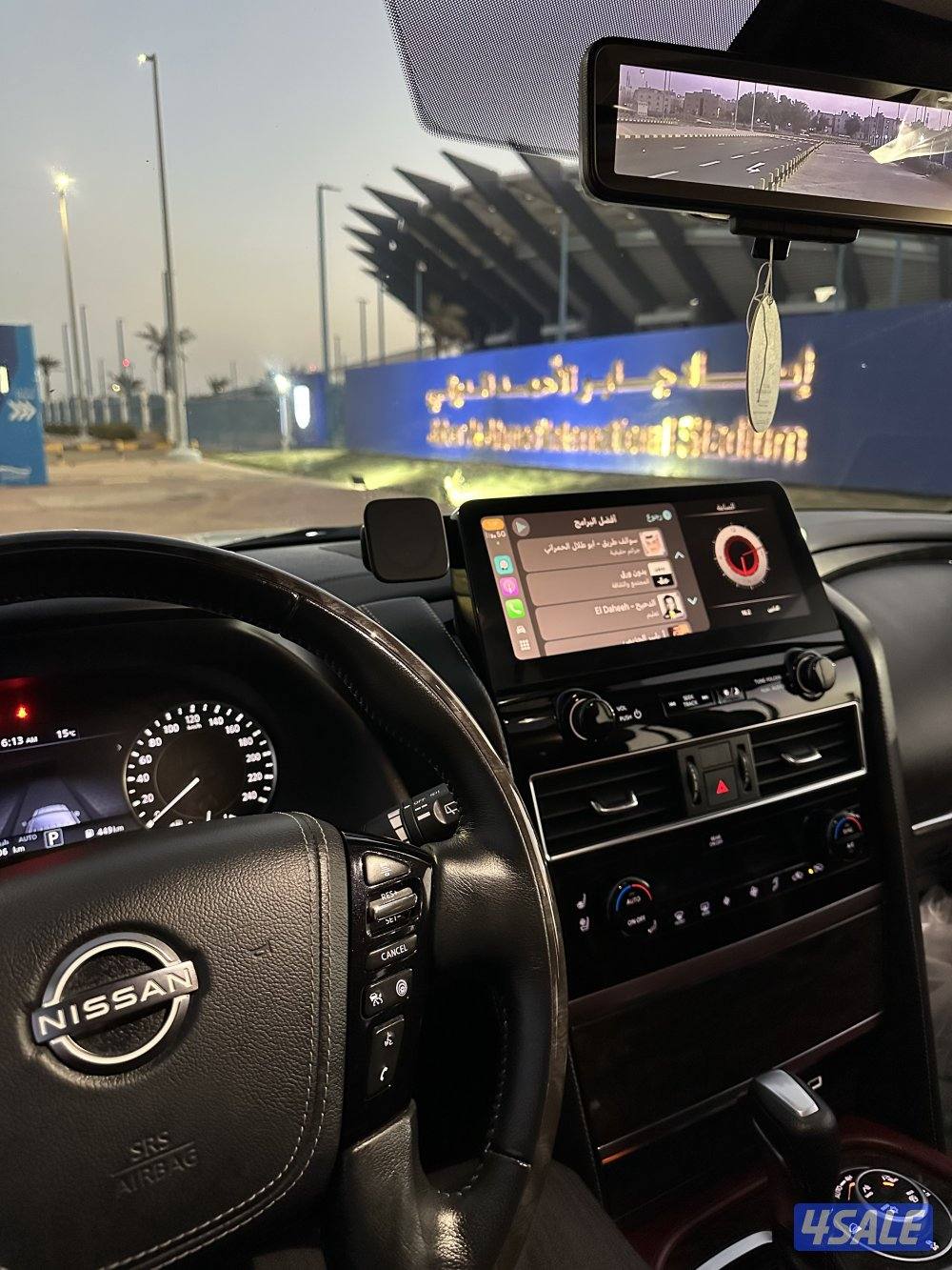 نيسان باترول ٢٠٢٣ بلاتينوم فل كامل بحالة الوكالة نظيف وخالي من الحوادث4