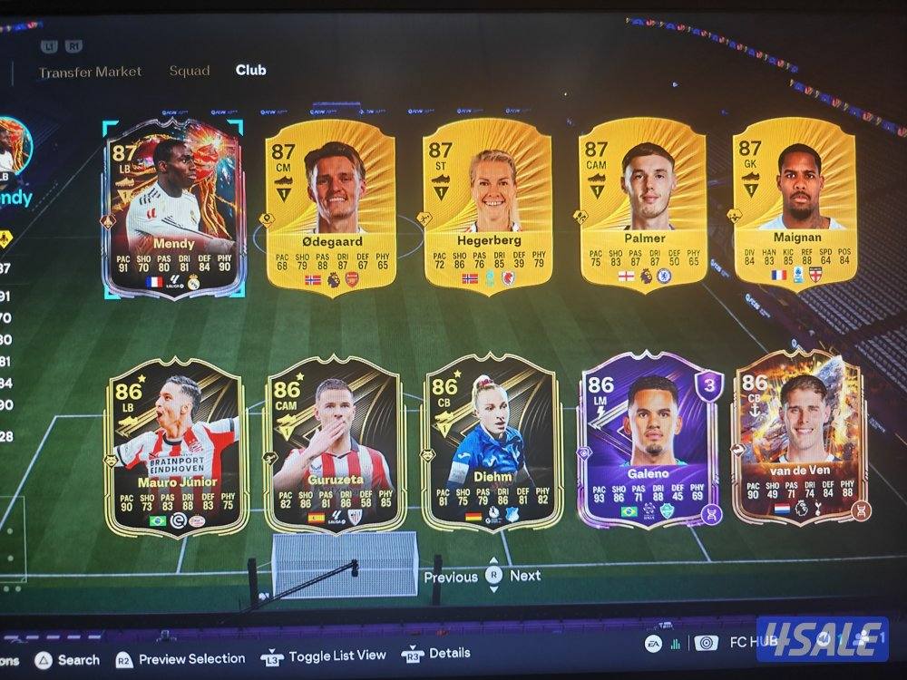 للبيع حساب فيفا fc 26 بقيادة امبابي السنة فيه كوينز مليونين 400 الف5