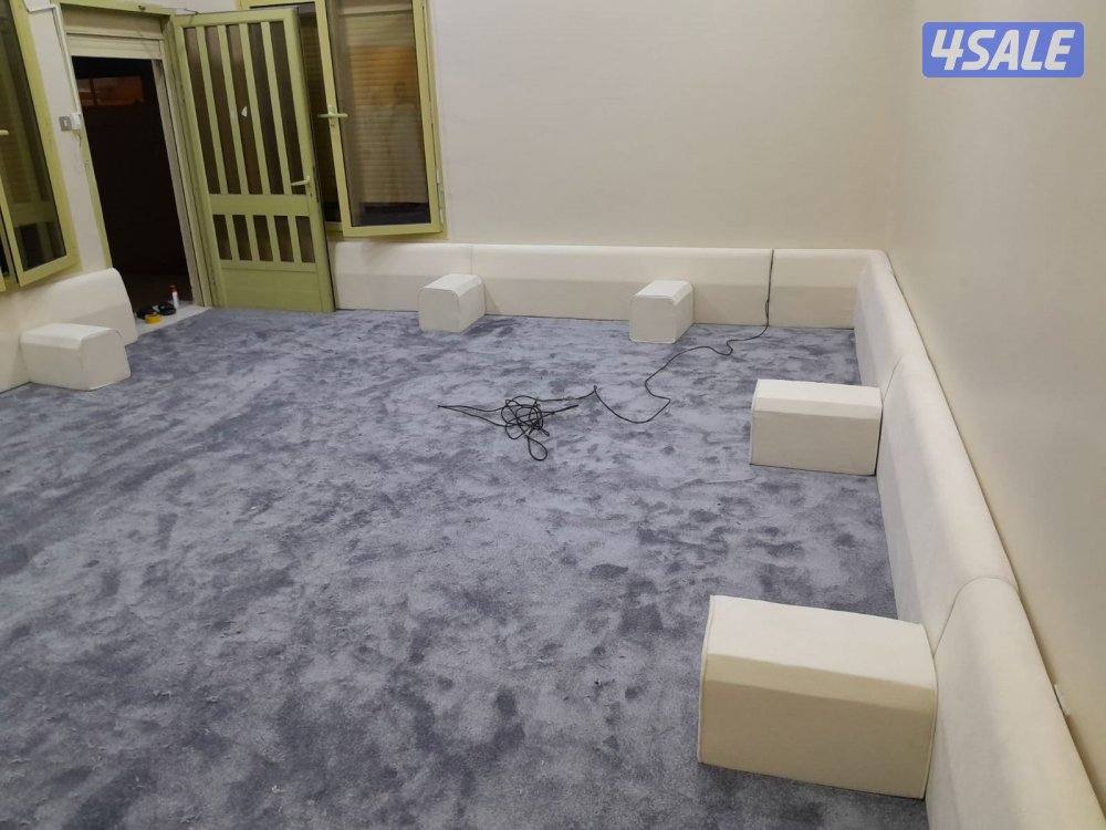 تنجيد وجديد سجاد قص حفر مساند جلسات ارضيه جميع اثاث مفروشات10