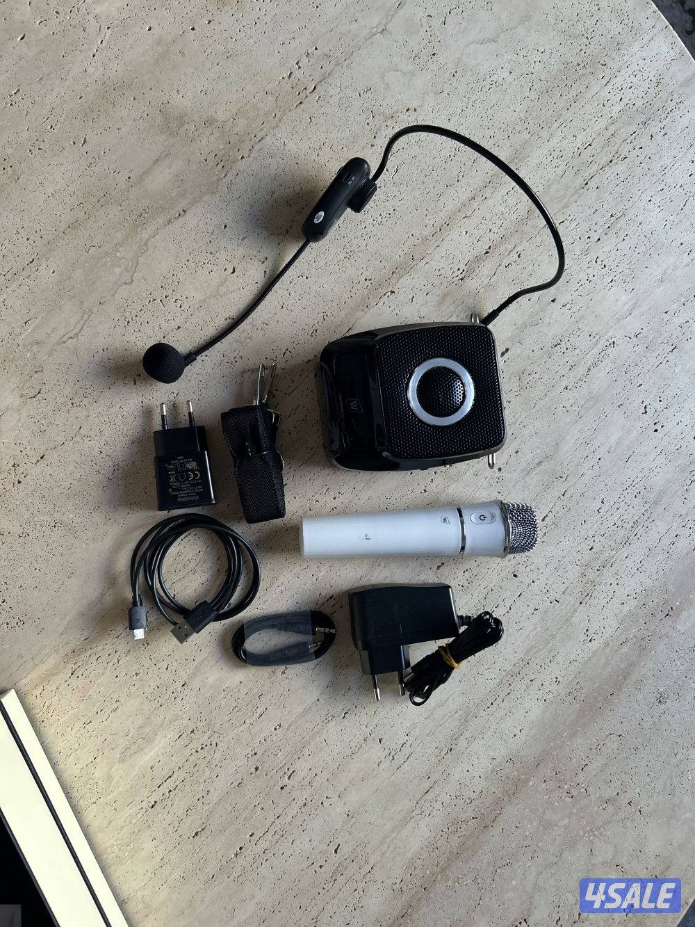 مكبر صوت + جهاز تحكم0