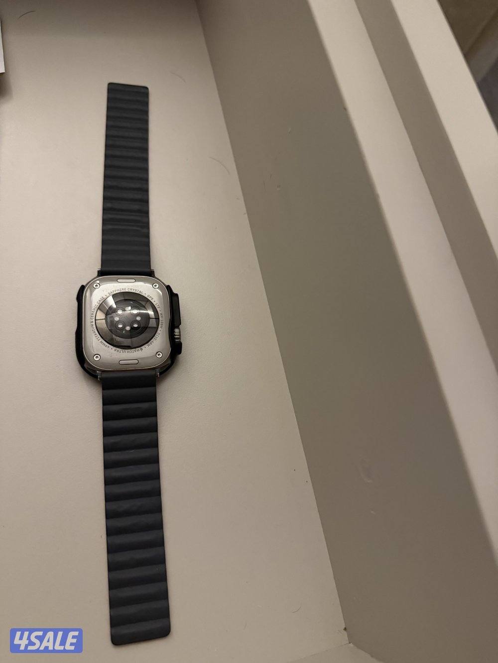 ساعة ابل الترا نظيفه نسبة البطارية 100%1