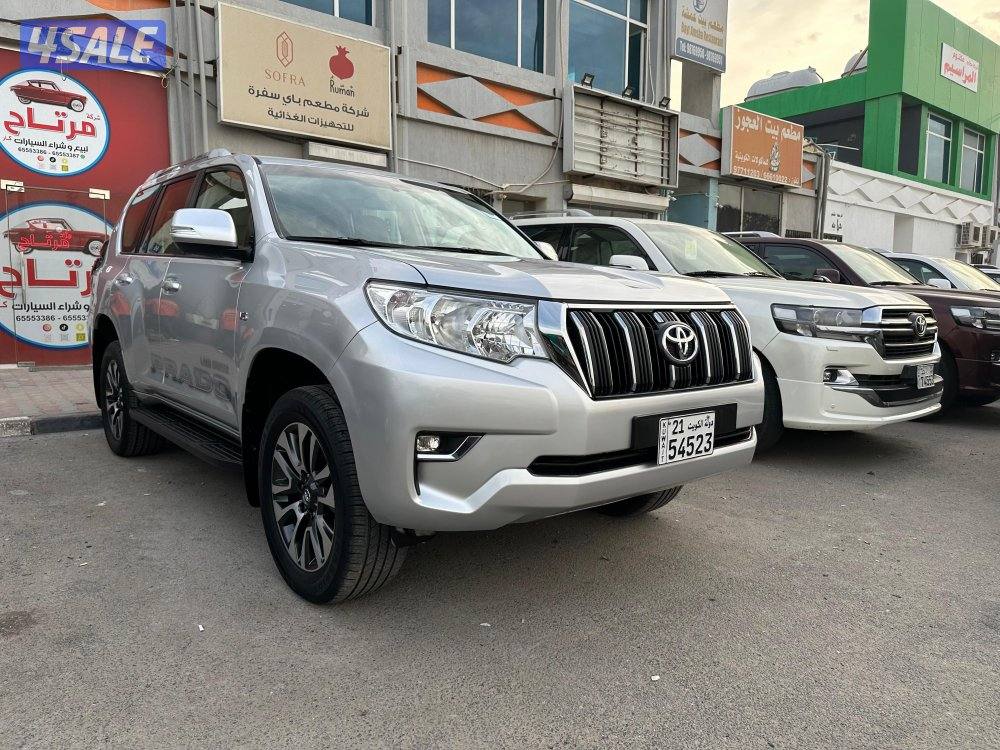 تويوتا برادو TXL موديل 2022 ماشي 73 الف صبغ الوكالة شرط الفحص بالكامل1