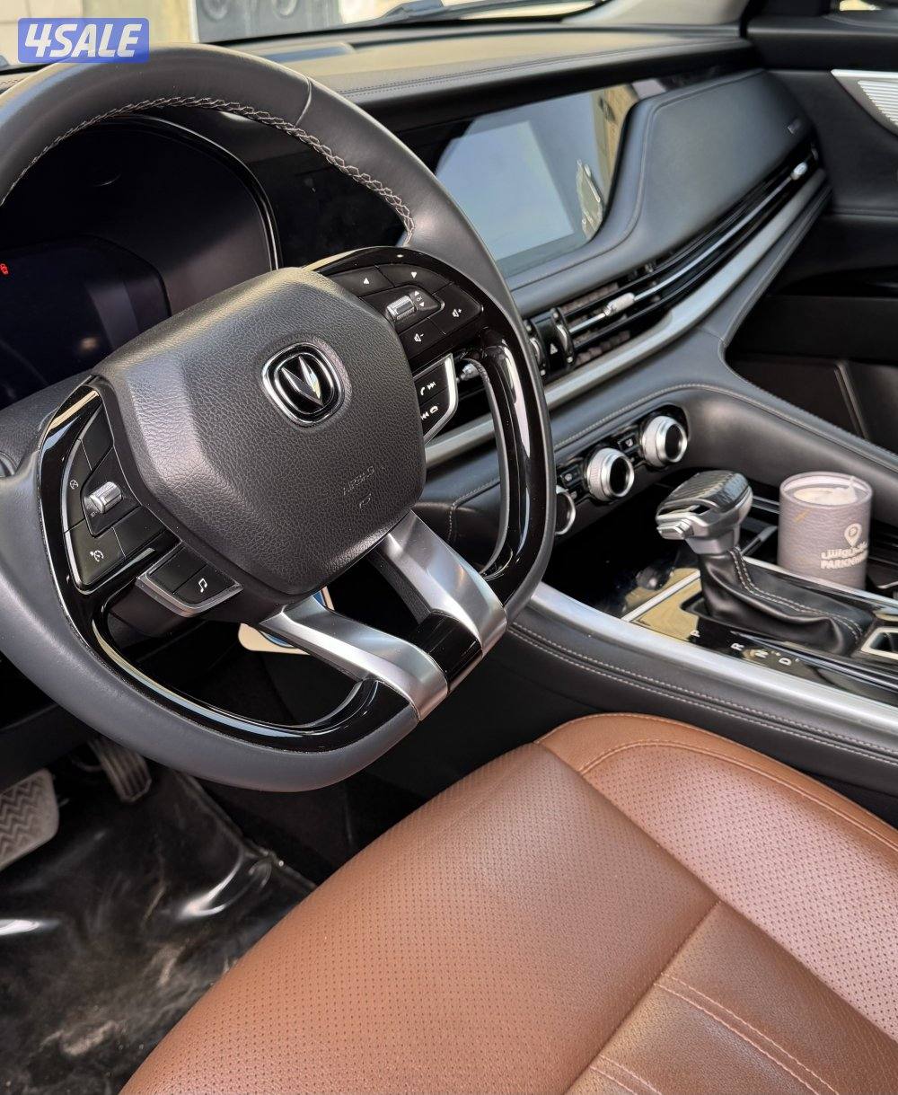 شانجان مدل2023 cs95 شرط الفحص رمادي وكالة15