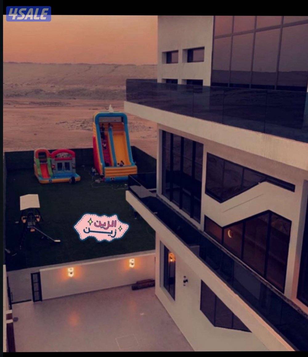 للايجار شاليه بالمرحلة ٣ صف ثاني قريب من البحر ومجمع الخيران مول و1