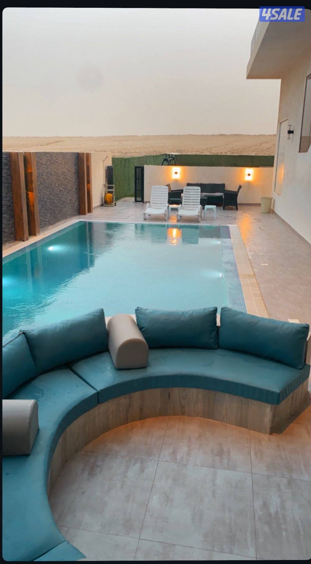 للايجار شاليه بالمرحلة ٣ صف ثاني قريب من البحر ومجمع الخيران مول و2