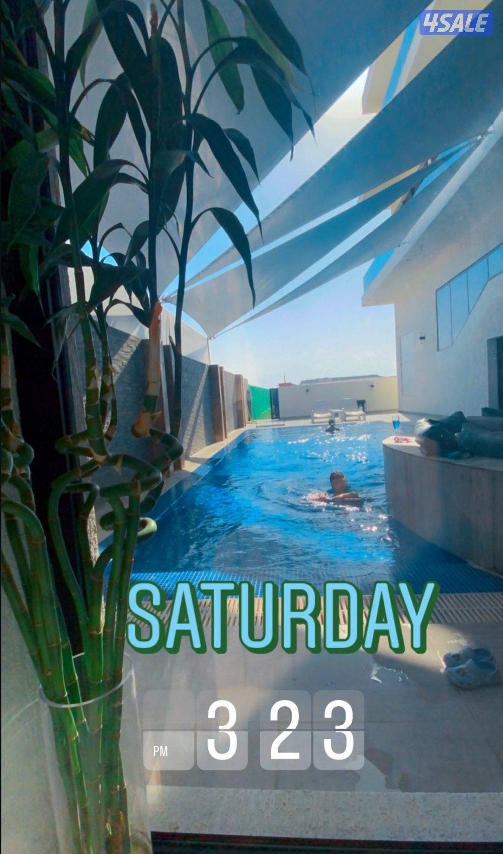 للايجار شاليه بالمرحلة ٣ صف ثاني قريب من البحر ومجمع الخيران مول و0