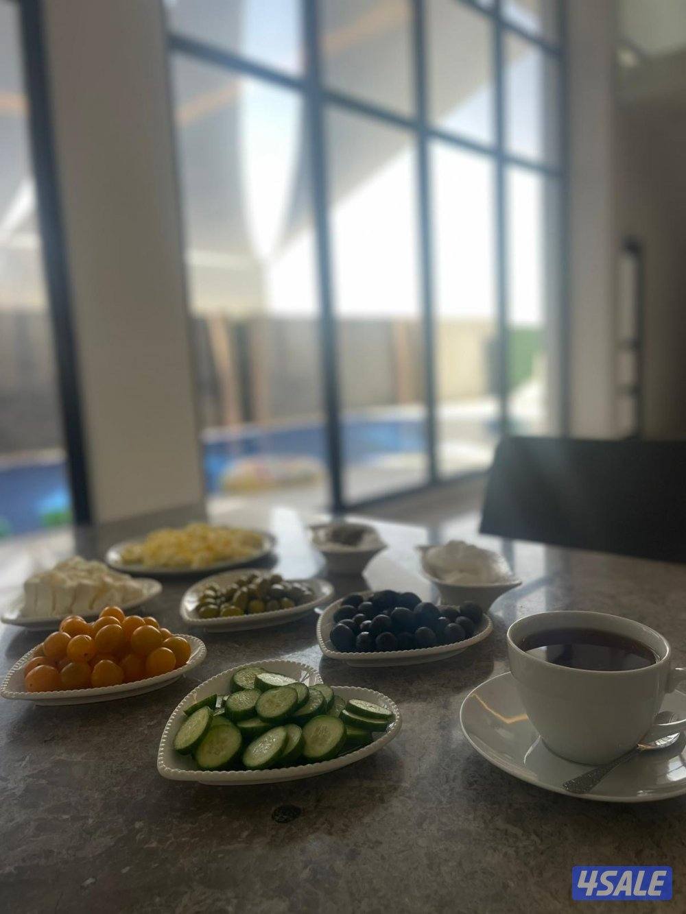 للايجار شاليه بالمرحلة ٣ صف ثاني قريب من البحر ومجمع الخيران مول و9