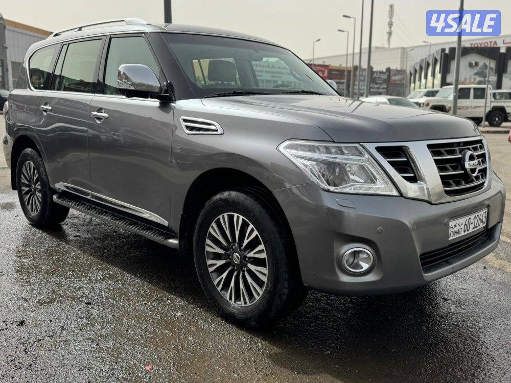 نيسان باترول بلاتنيوم .V6 موديل 2017 ماشى 171.000 k.m  وارد البابطين .1