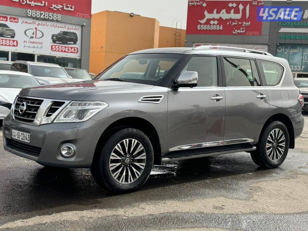 نيسان باترول بلاتنيوم .V6 موديل 2017 ماشى 171.000 k.m  وارد البابطين .0