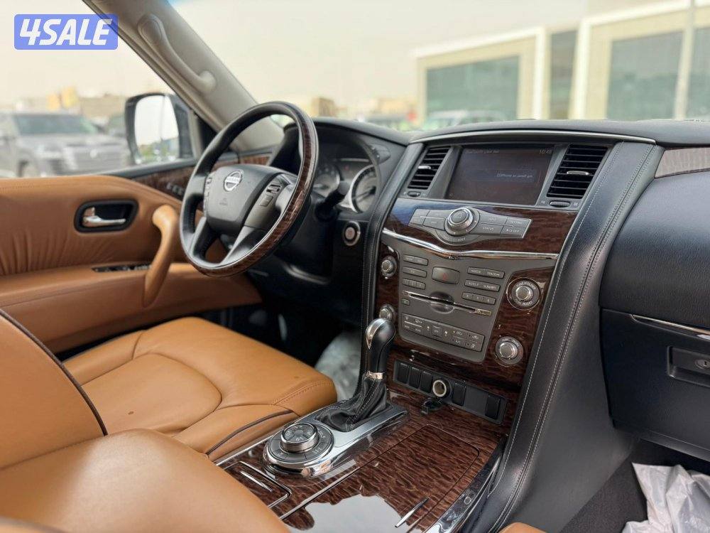 نيسان باترول بلاتنيوم .V6 موديل 2017 ماشى 171.000 k.m  وارد البابطين .4