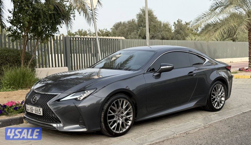 لكزس RC350 موديل 2021 ماشي 44الساير صبغ وكاله0