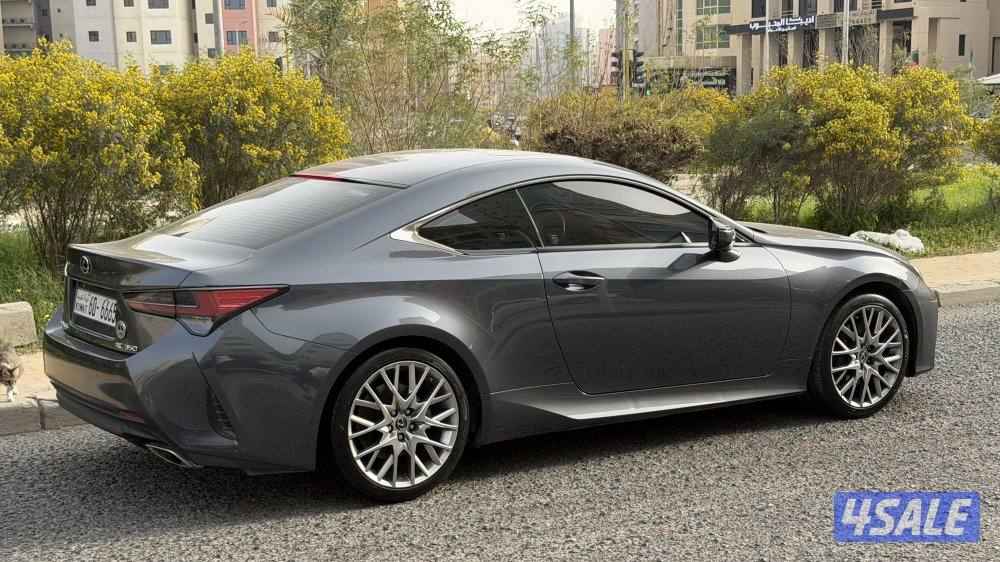 لكزس RC350 موديل 2021 ماشي 44الساير صبغ وكاله1