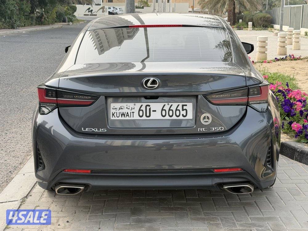 لكزس RC350 موديل 2021 ماشي 44الساير صبغ وكاله2