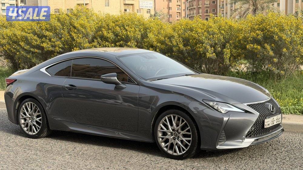 لكزس RC350 موديل 2021 ماشي 44الساير صبغ وكاله3