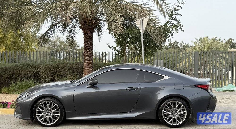 لكزس RC350 موديل 2021 ماشي 44الساير صبغ وكاله7