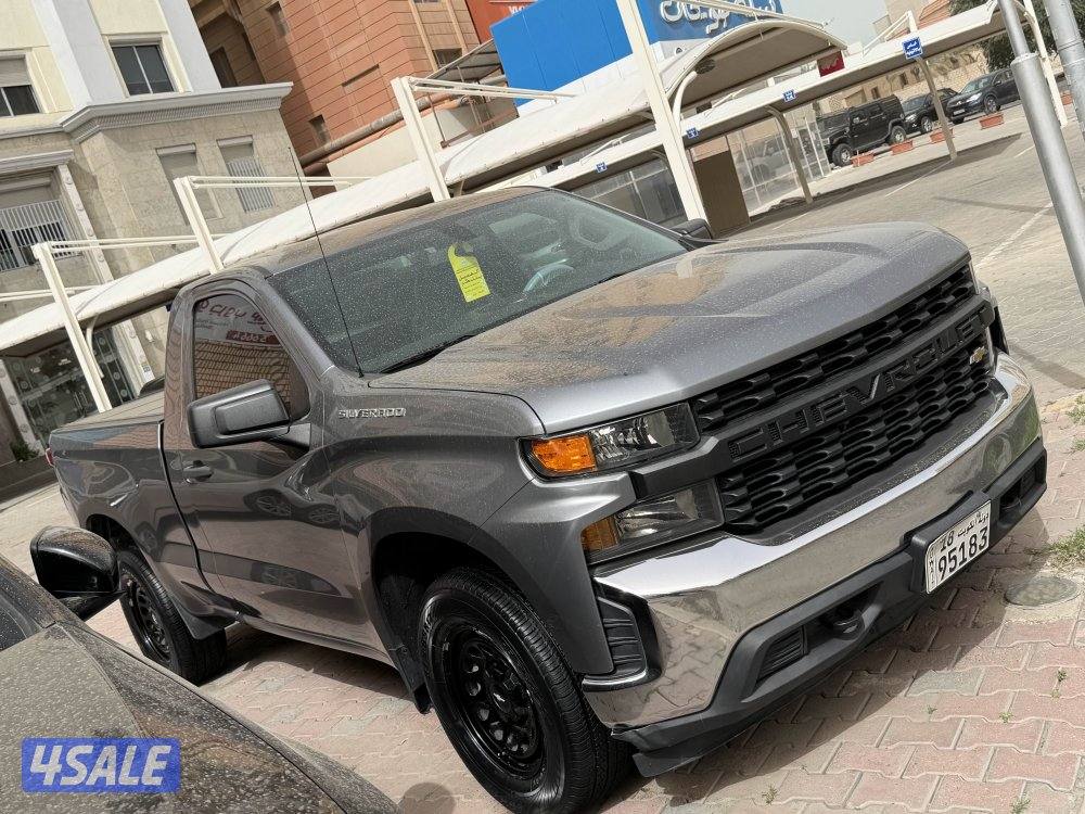 سلفرادو موديل 2020 ماشي 117 الغانم  8 سلندر صبغ وكاله0