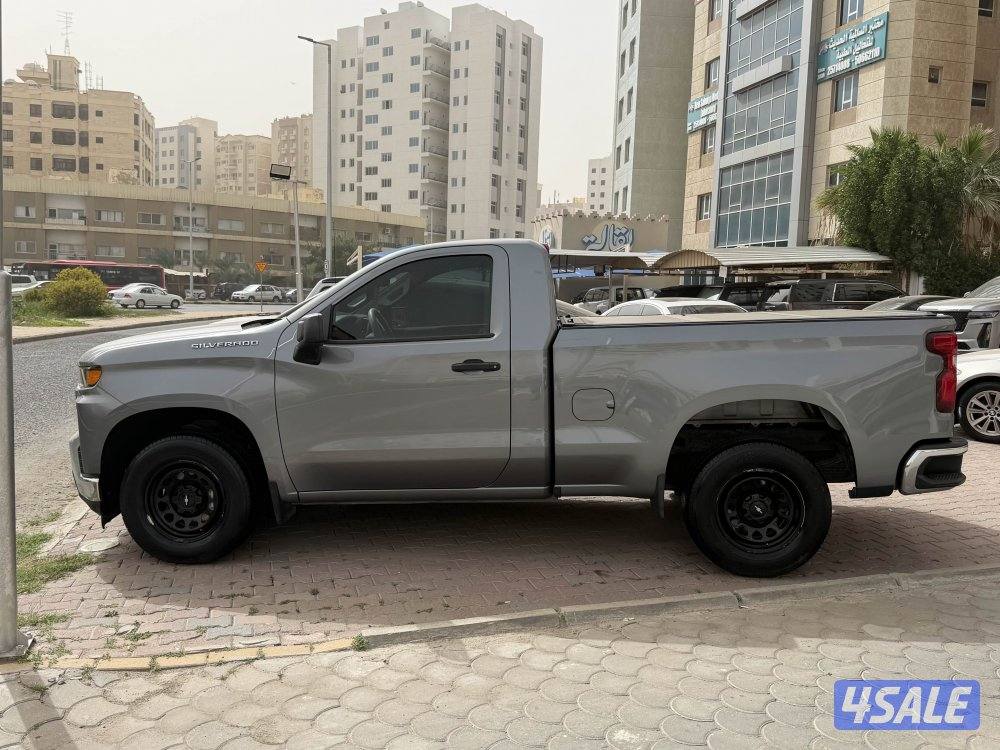 سلفرادو موديل 2020 ماشي 117 الغانم  8 سلندر صبغ وكاله3