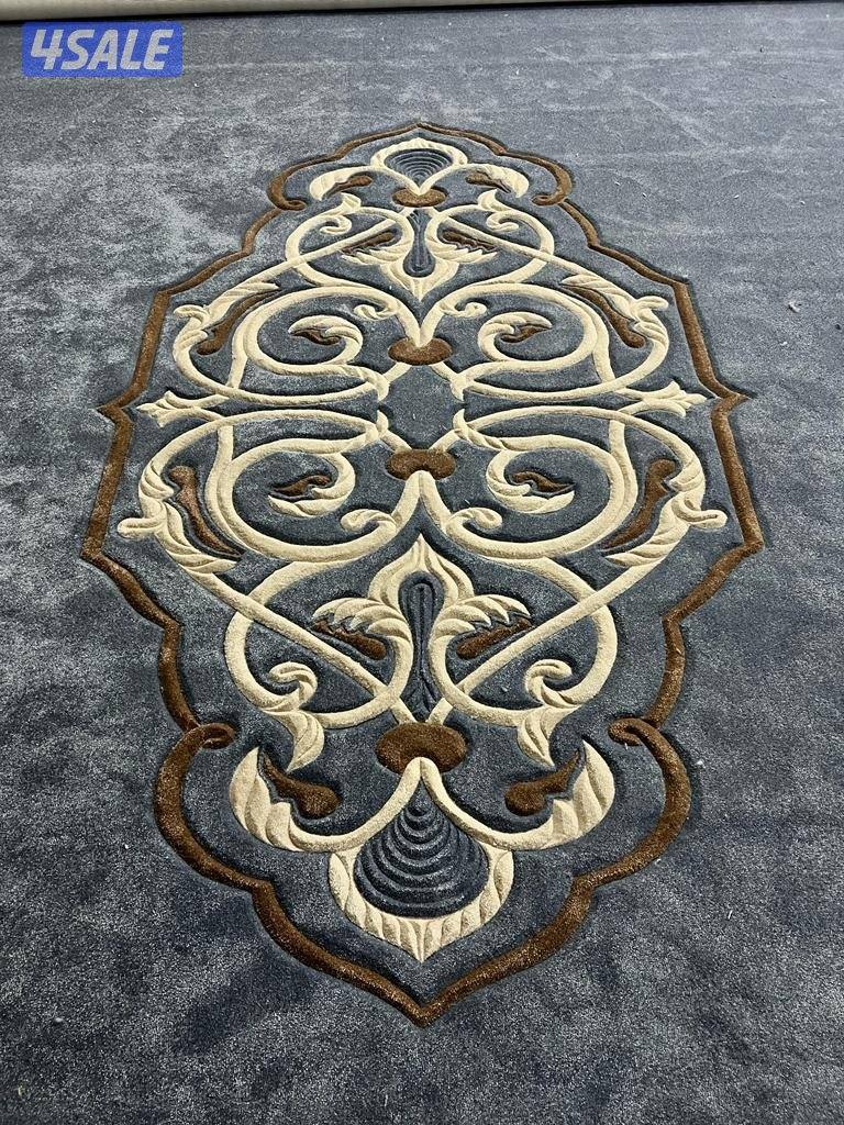 سجاد قص ونقشات حفر يدوي وتفصيل مساند ضهر وتركيب ارضيات باركية بلاستك3