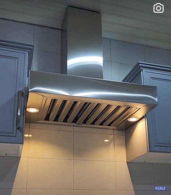 kitchen hood أعمال مروحة مدخنة المطبخ4