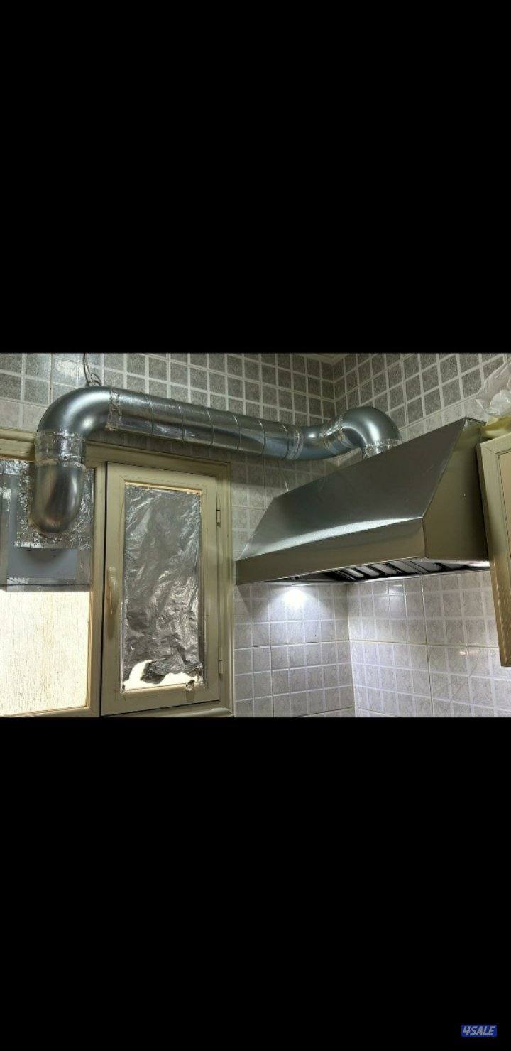 kitchen hood أعمال مروحة مدخنة المطبخ13