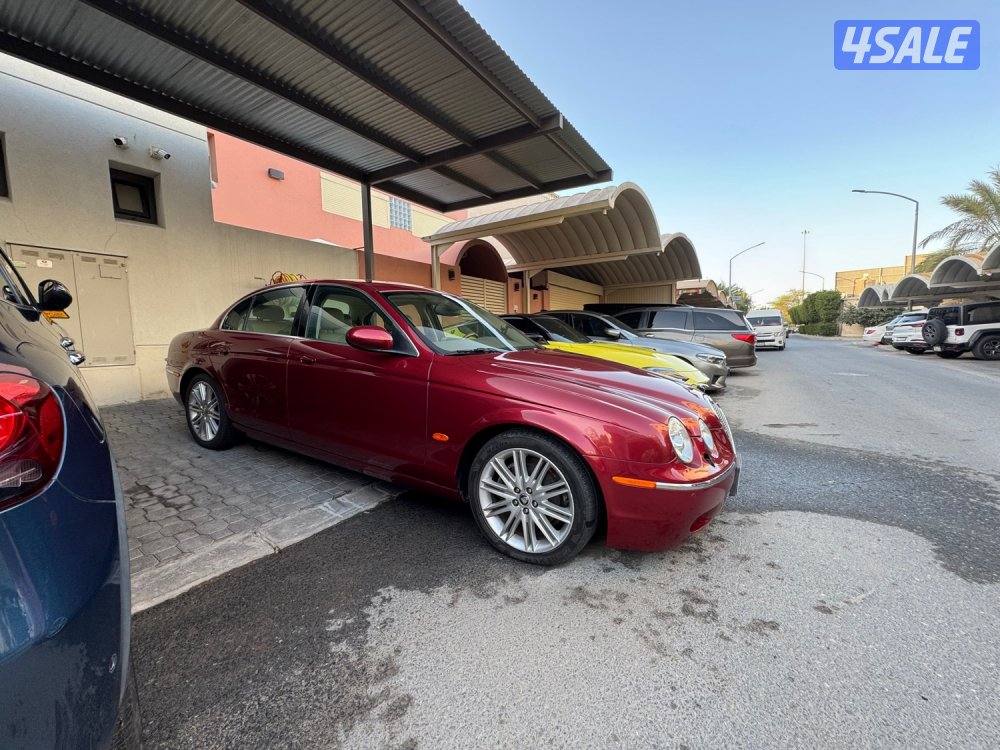 Jaguar s type 2008 بحالة الوكااااااله0