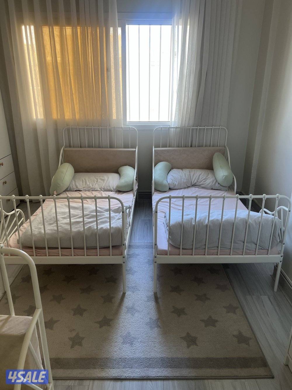 كبت ايكيا مع سراير ايكيا نظيفه وبحاله ممتازه مع اسفنجهم2