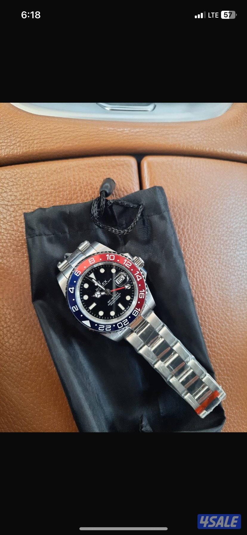 GMT MASTER PEAPSI ROLAX (Swiss made )0