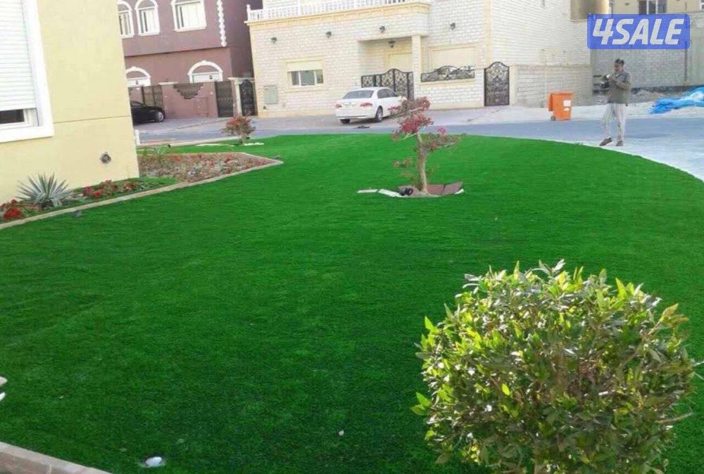 بيع وتركيب الثيل الصناعي والطبيعي وشبكات الري والسياج التركي1