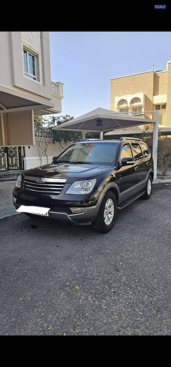 للبيع كيا موهافي 2014 اللون اسود شرط الفحص ماكينة وقير وشاصي1