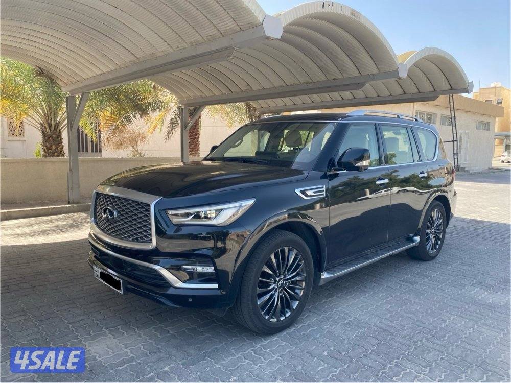 انفينيتي QX80 2023 صبغ الوكاله عداد41 الف سيرفس منتظم وارد الوكاله0
