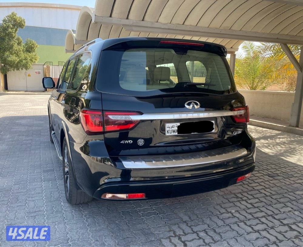 انفينيتي QX80 2023 صبغ الوكاله عداد41 الف سيرفس منتظم وارد الوكاله4