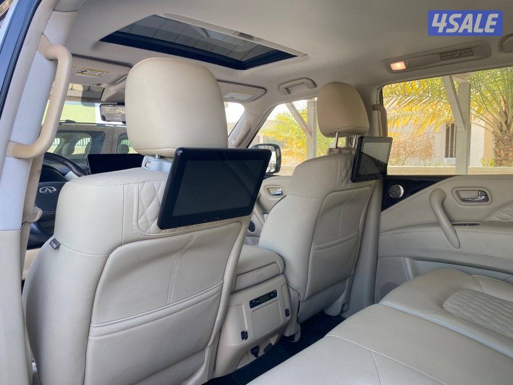 انفينيتي QX80 2023 صبغ الوكاله عداد41 الف سيرفس منتظم وارد الوكاله6