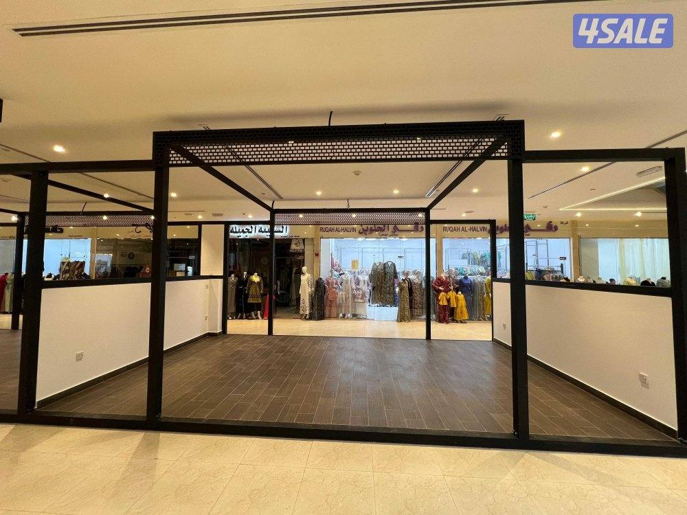 محلات للايجار في مجمع راقي بمساحات واسعة من المالك مباشرة بدون خلو2