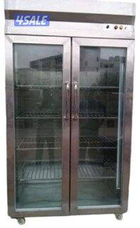 Commercial Double Glass Door Refrigerator0