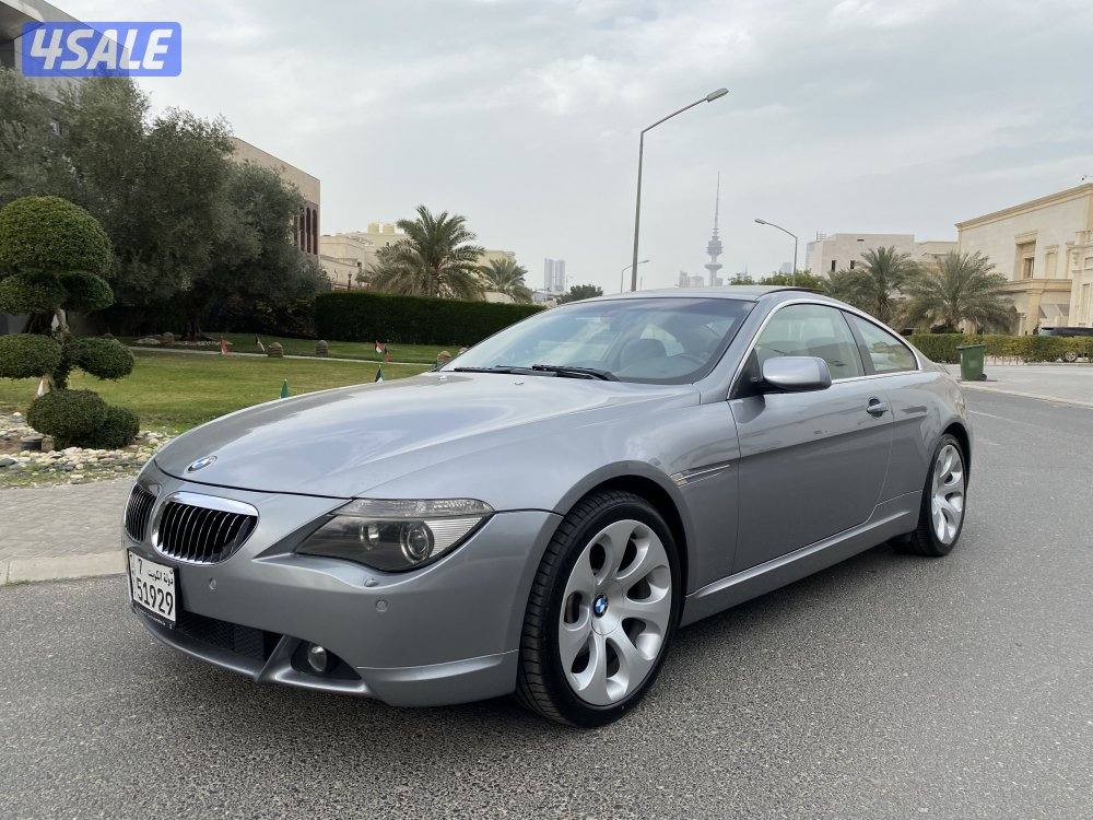 بي ام دبليو 645 موديل 2005 شرط الفحص بالكامل0