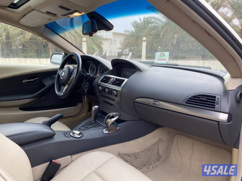 بي ام دبليو 645 موديل 2005 شرط الفحص بالكامل7