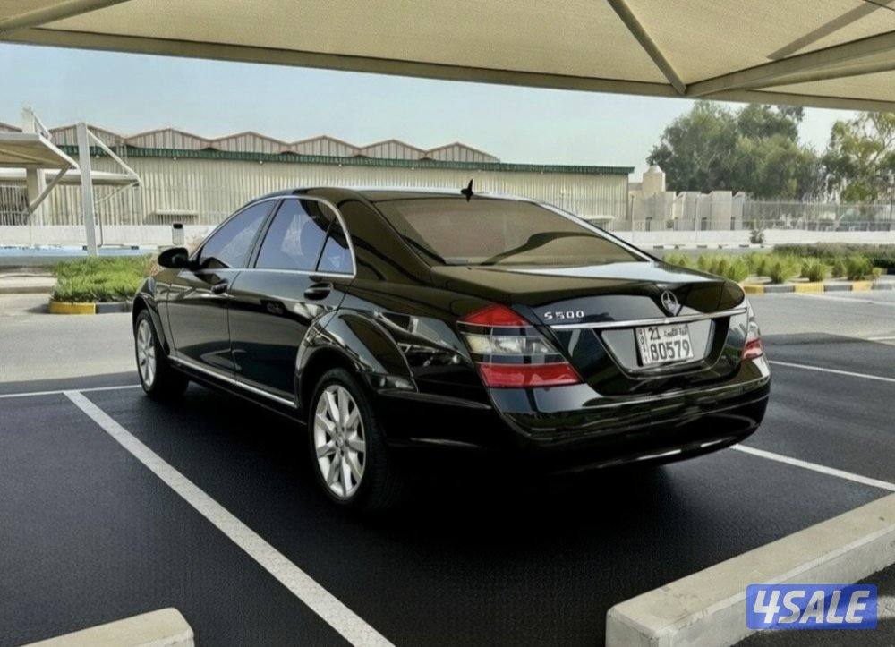 مرسيدس S500 - الموديل:2007 - العداد:1644