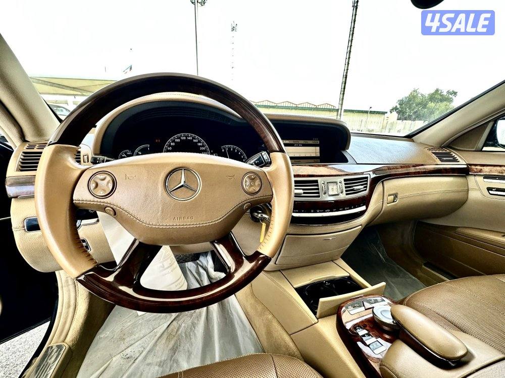 مرسيدس S500 - الموديل:2007 - العداد:16415