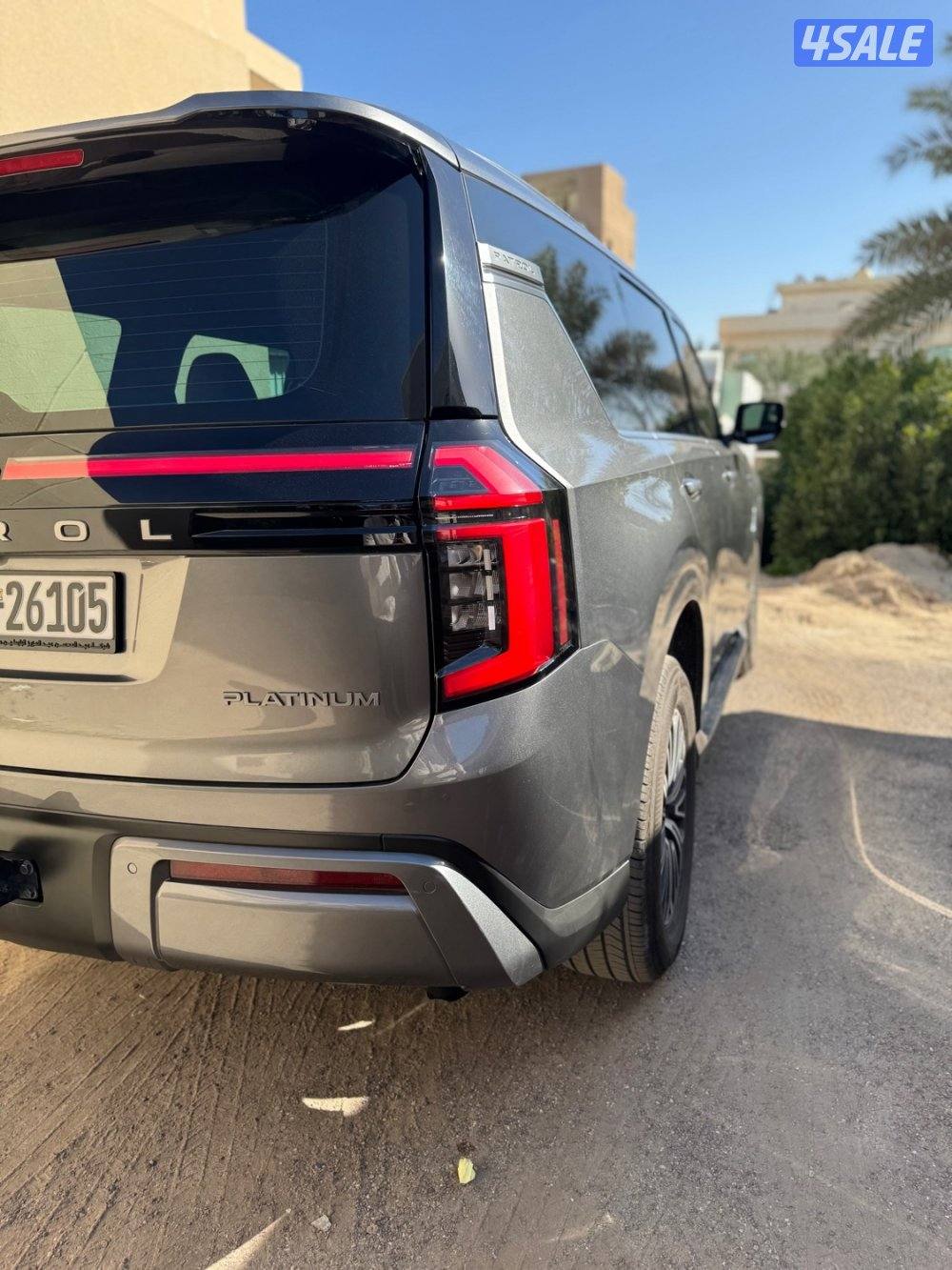 للبيع باترول بلاتنيوم فل تنفس طبيعي بدون تيربو 20255