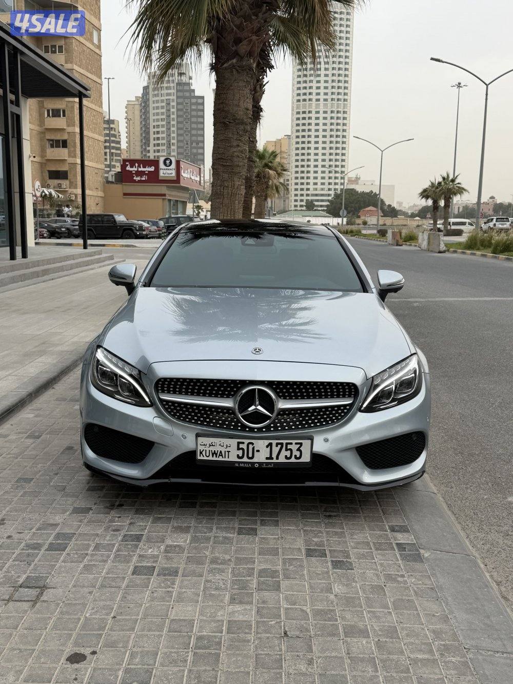 فنطيس للبيع مرسيدس C200موديل 2018 وراد البشر4