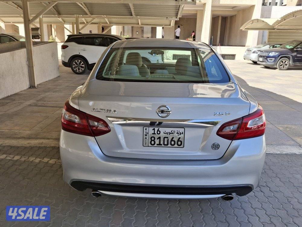 نيسان التيما 2018 لون سلفر صبغ الوكالة  ماشيه ١٧٠4