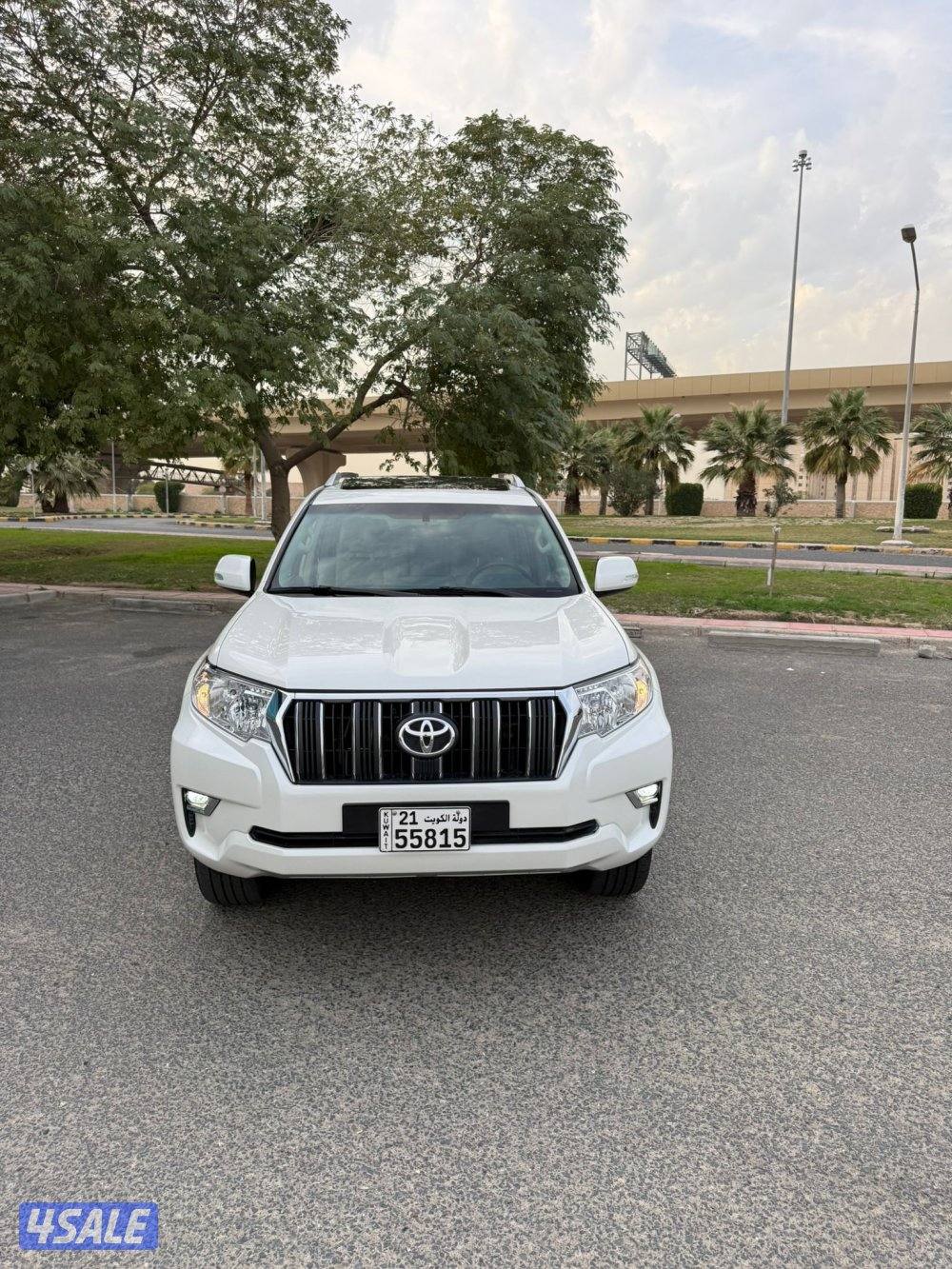 برادو 2022 بحاله الوكاله صبغ الوكاله فل اوبشن اعلى درجه1