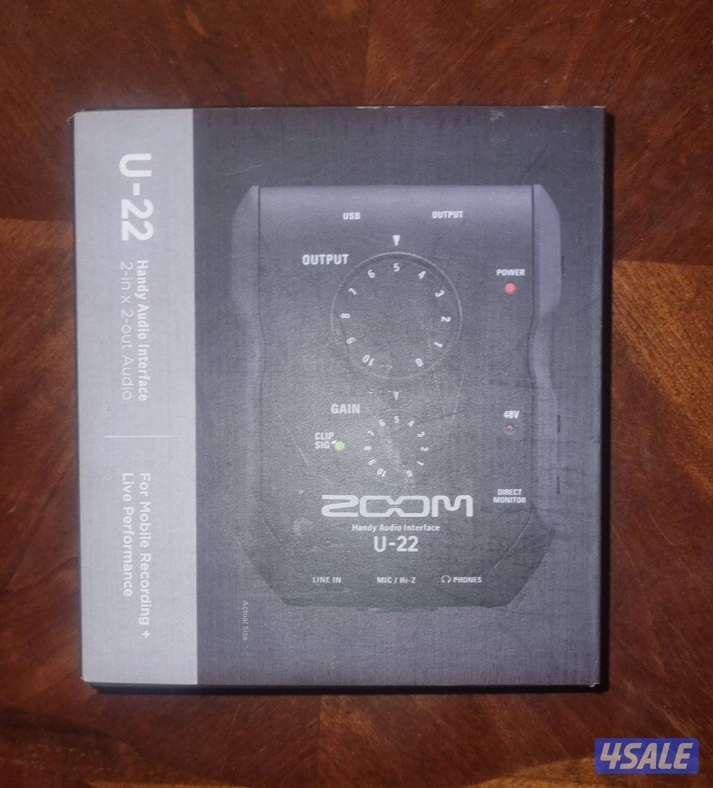 ZOOM U-22 Audio Interface0
