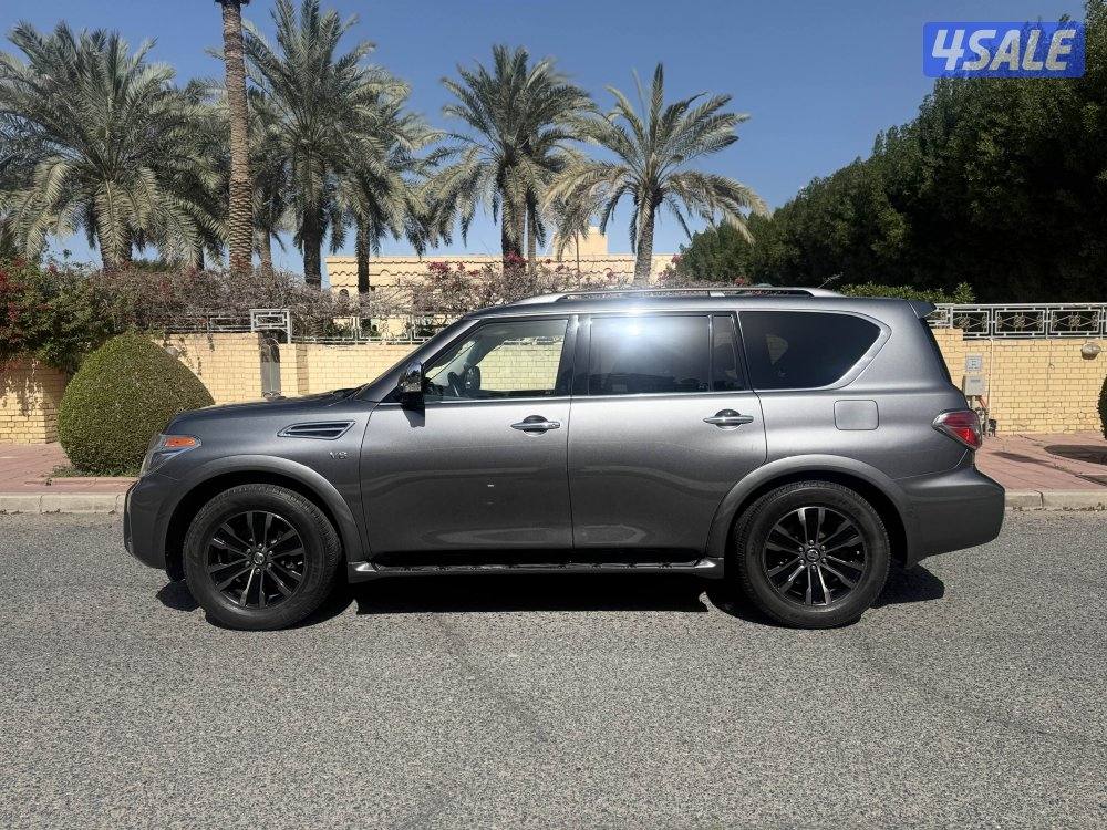 نيسان باترول ( ارمادا ) ٢٠١٧ بلاتينيوم صبغ وكاله2