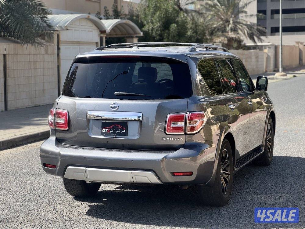 نيسان باترول ( ارمادا ) ٢٠١٧ بلاتينيوم صبغ وكاله3