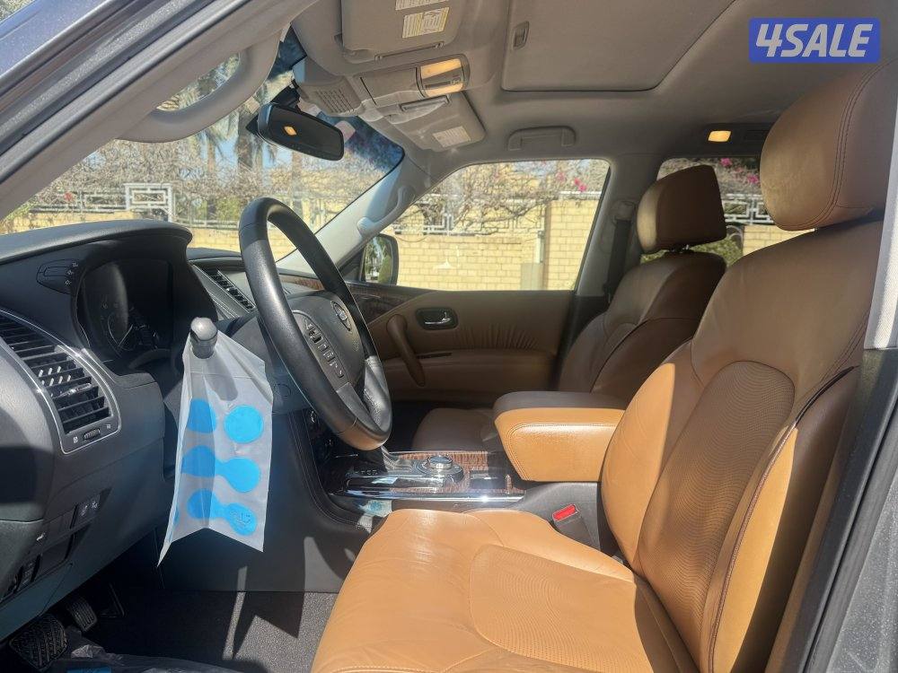 نيسان باترول ( ارمادا ) ٢٠١٧ بلاتينيوم صبغ وكاله5