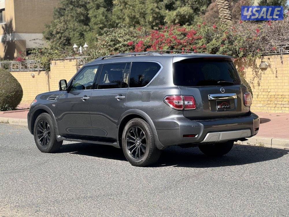 نيسان باترول ( ارمادا ) ٢٠١٧ بلاتينيوم صبغ وكاله7