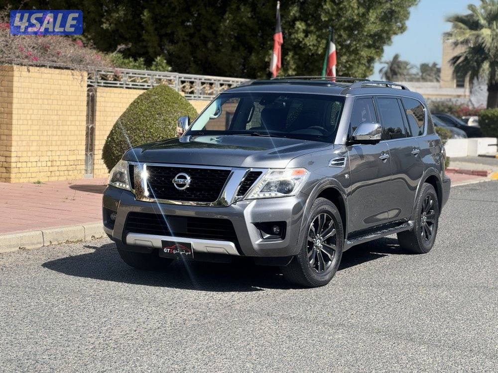 نيسان باترول (ارمادا) ٢٠١٧ بلاتينيوم صبغ وكاله0