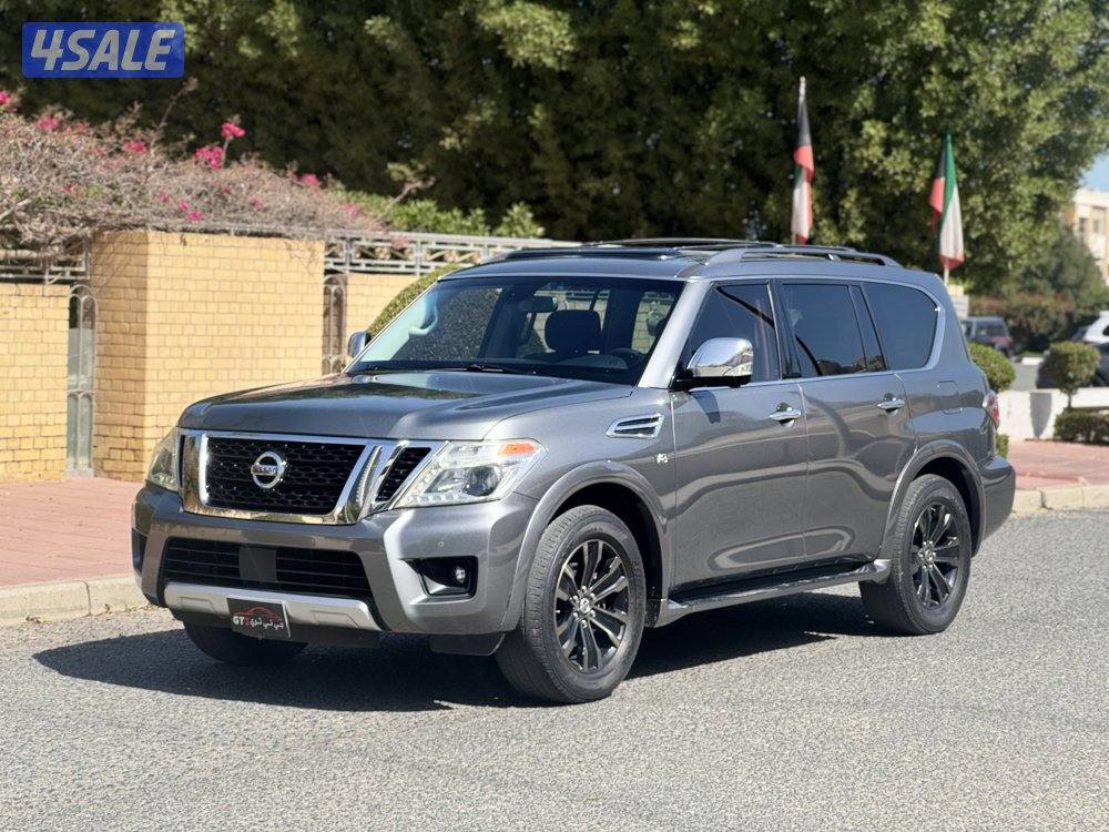 نيسان باترول (ارمادا) ٢٠١٧ بلاتينيوم صبغ وكاله1